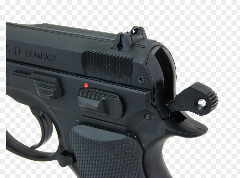Hammer Trigger CZ 75D Compact Firearm Pistol PNG
