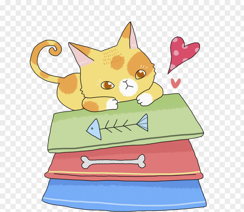 Yellow Cat Kitten Whiskers Clip Art PNG