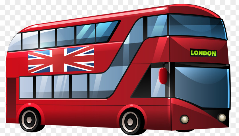 Automotive Bus Great Britain PNG
