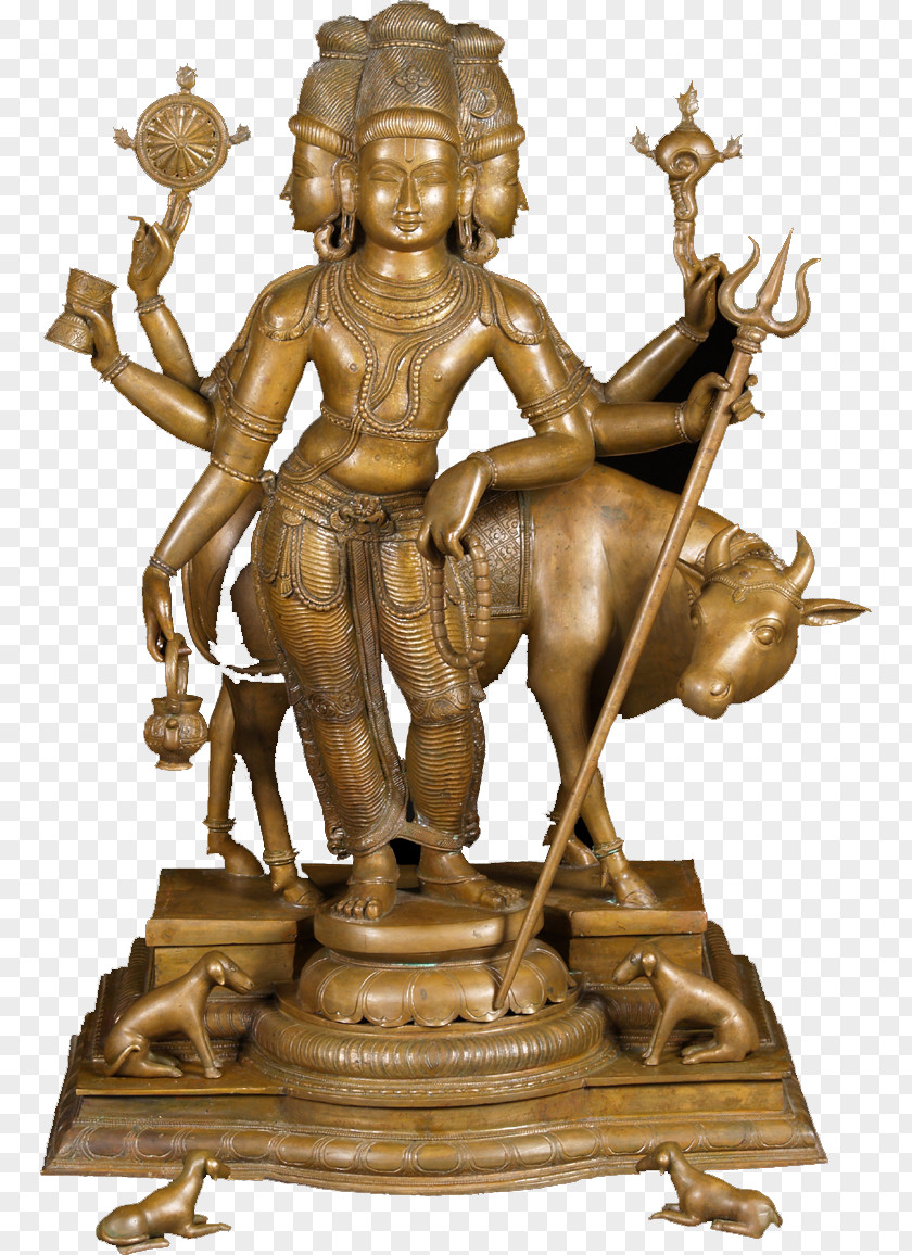 Krishna Statue Chola Dynasty India Sculpture PNG