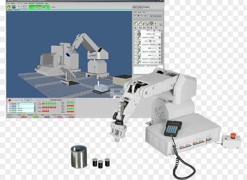 Robot Machine Tool System Engineering Computer Numerical Control PNG