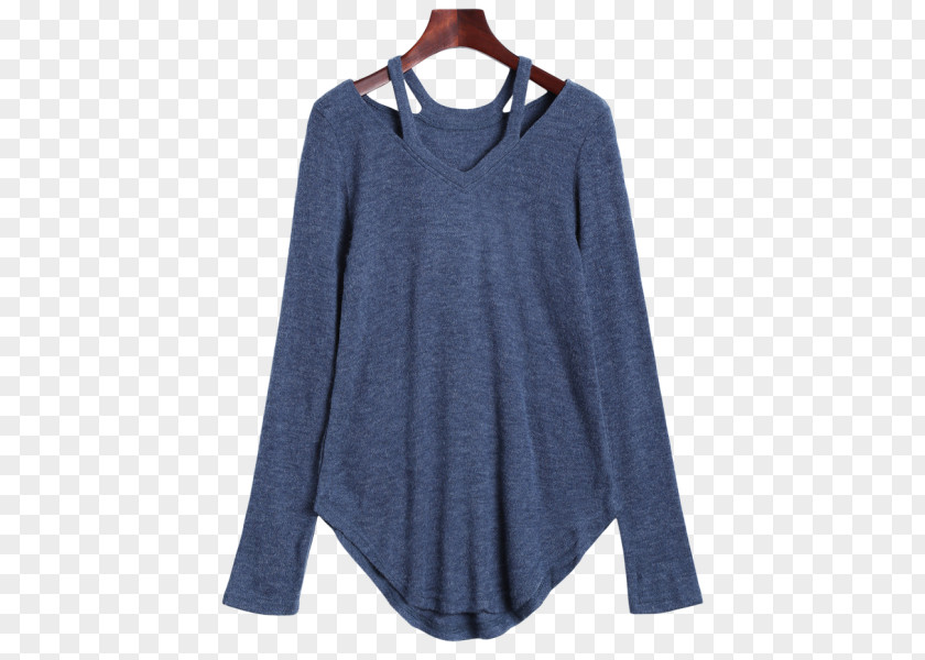 T-shirt Sweater Sleeve Neckline Cardigan PNG