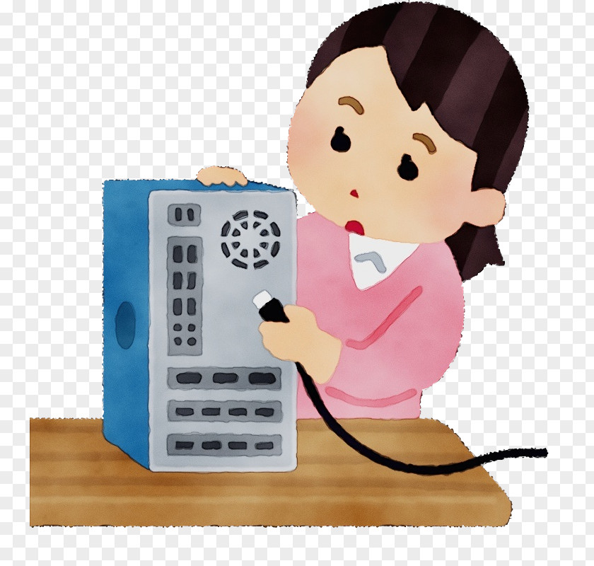 Cartoon Electronic Instrument Play Child PNG
