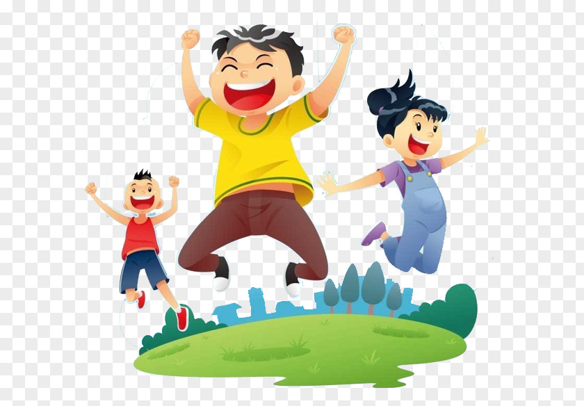 Children 's Day Child Jumping Royalty-free Clip Art PNG
