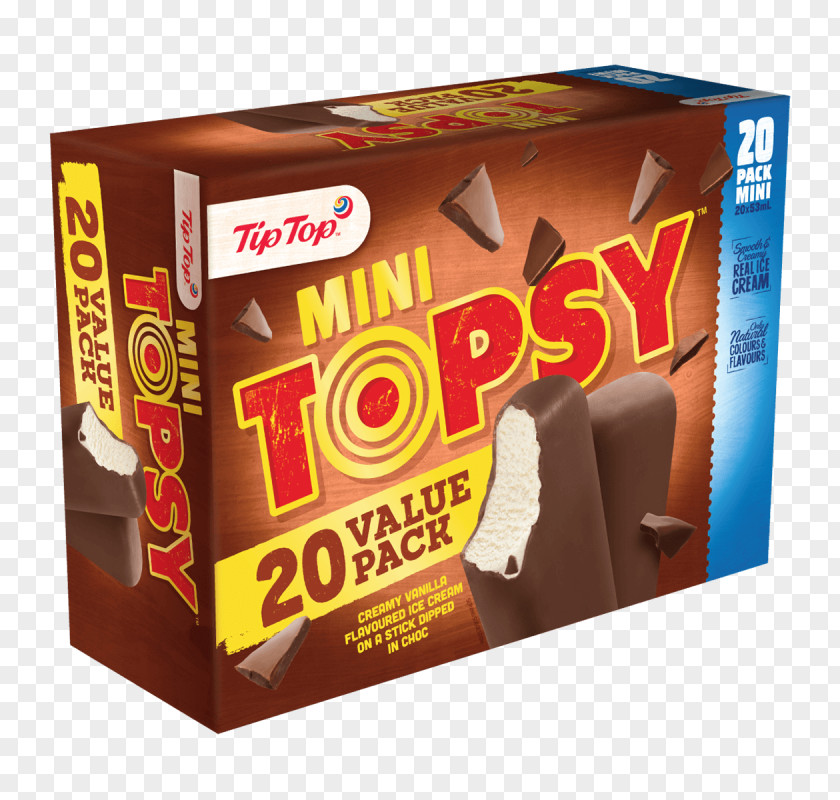 Ice Cream Chocolate Bar Box Flavor Tip Top PNG