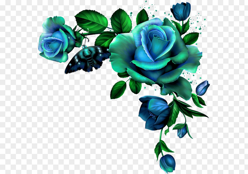 Rose Blue Clip Art Flower PNG