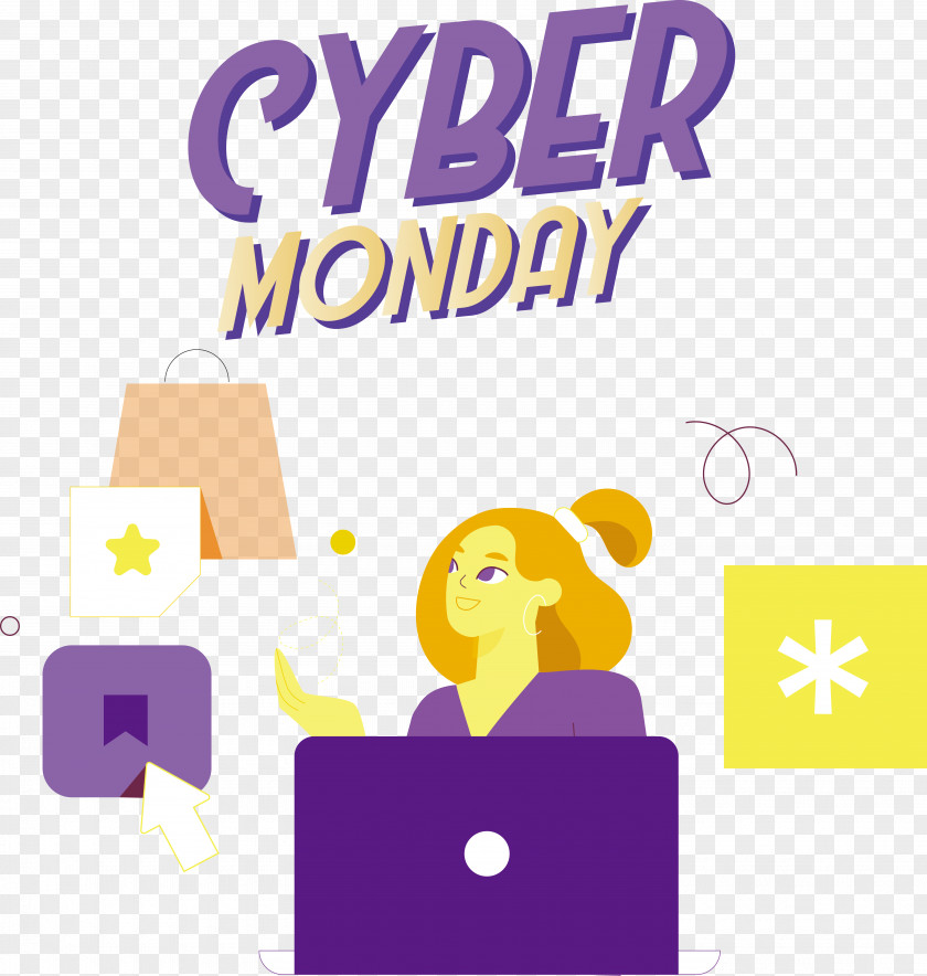 Cyber Monday PNG