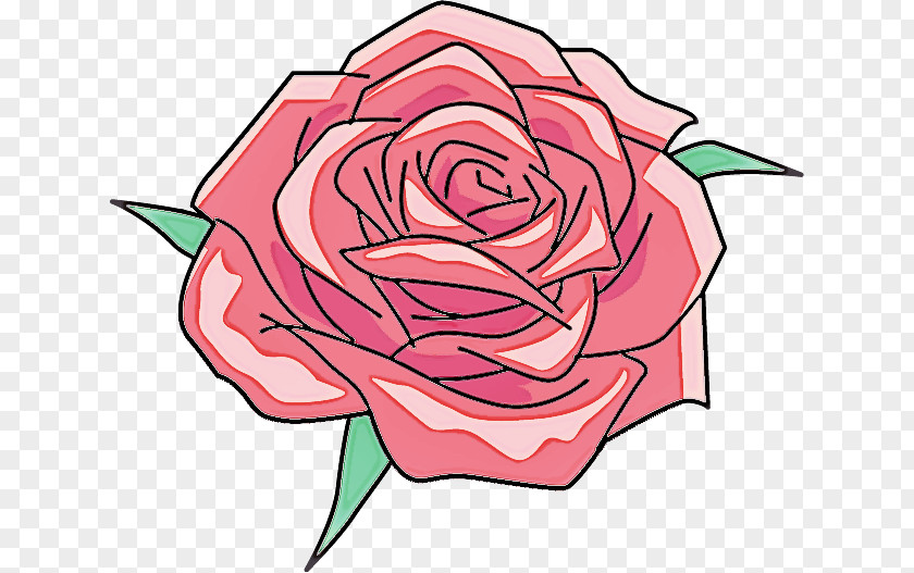 One Flower Rose Valentines Day PNG