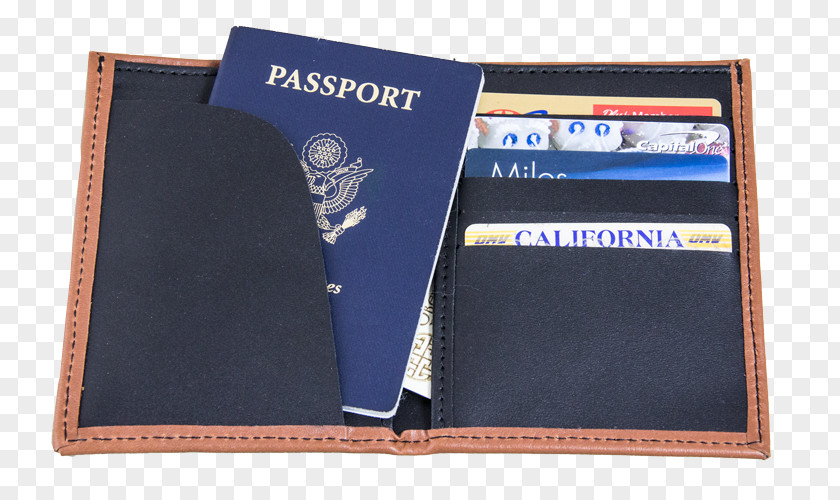Passport Hand Bag Wallet Travel Leather PNG