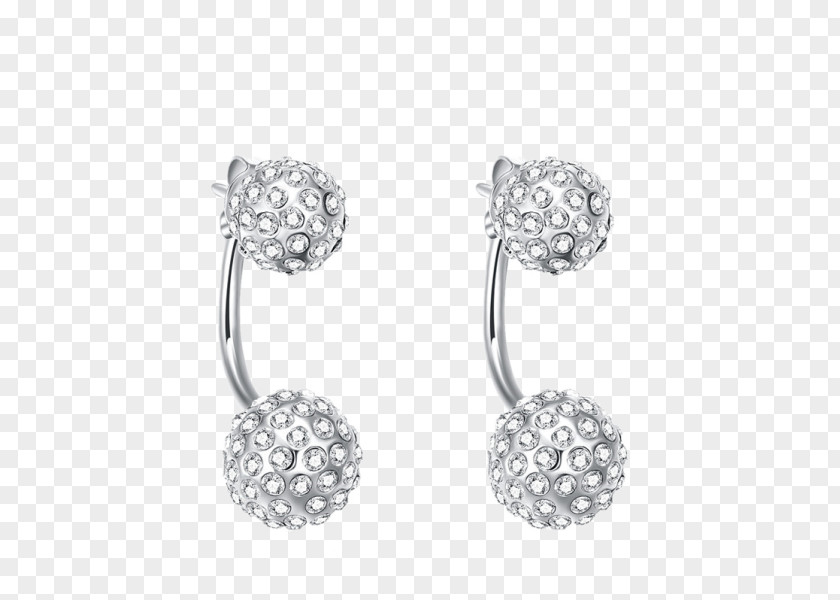 Silver Bling Earrings Earring Imitation Gemstones & Rhinestones Gold Jewellery PNG