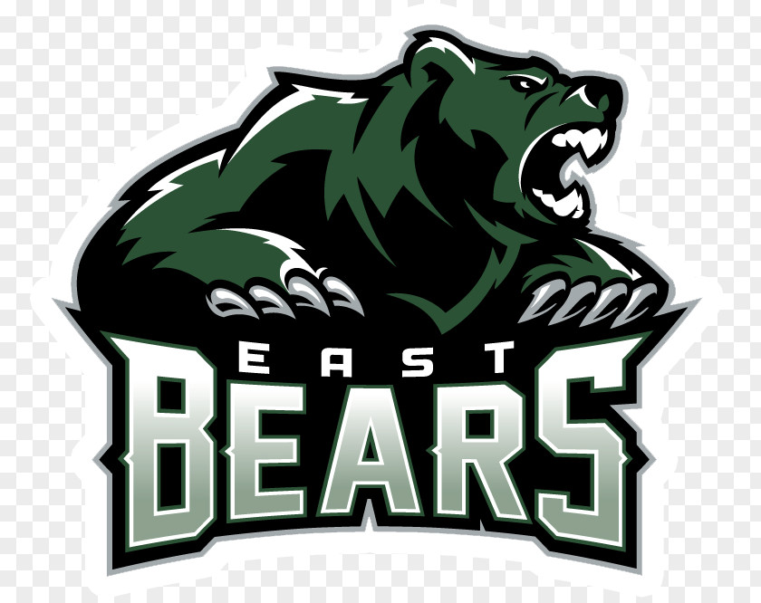 Bear Outline East High School Chicago Bears Logo American Football PNG