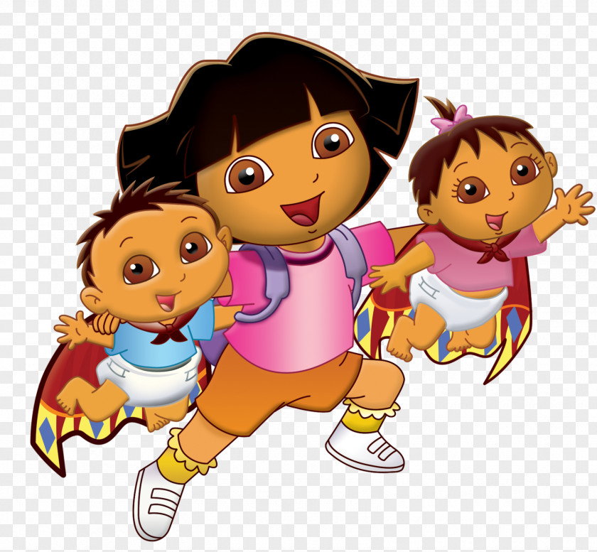 Dora The Explorer Super Babies Cartoon Clip Art PNG