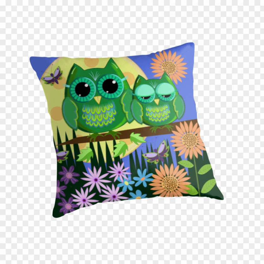 Duvet Cover Owl Throw Pillows Cushion Bag PNG