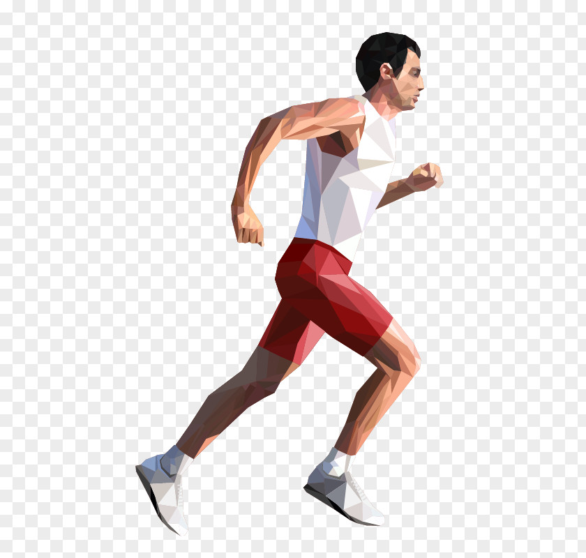The Running Man Marathon 10K Run PNG