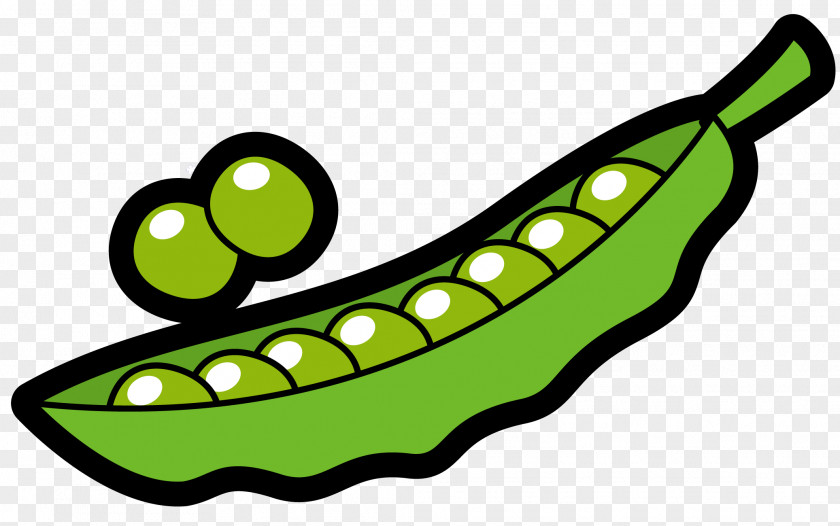 A Pea Snow Vegetable Clip Art PNG