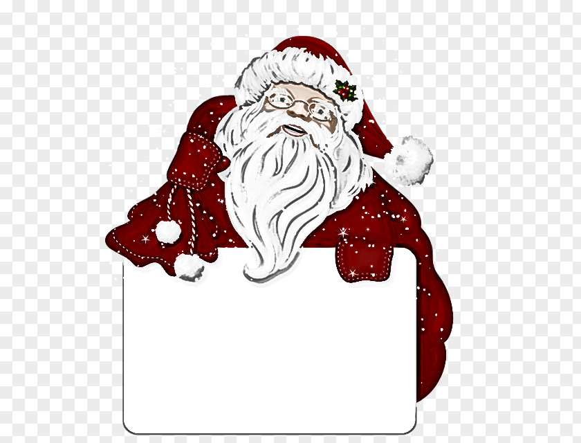 Christmas Beard Santa Claus PNG