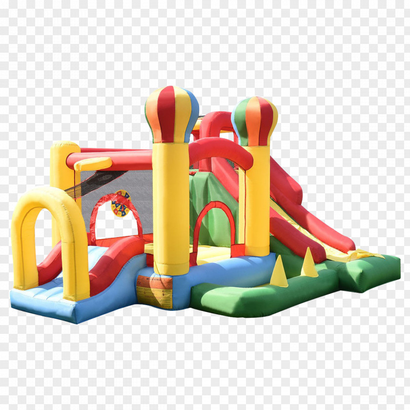 Jumping Castle Inflatable Bouncers Toy Playground Slide PNG