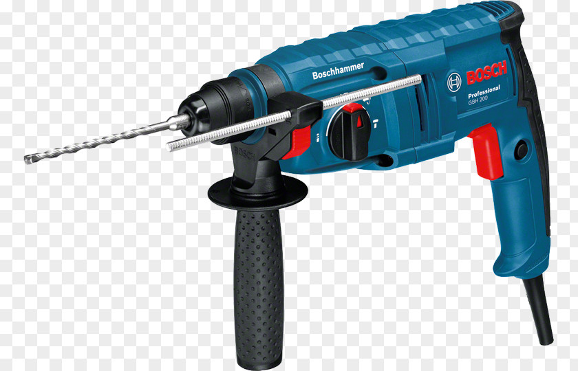 Pneumatic Power Hammer Drill SDS Tool PNG