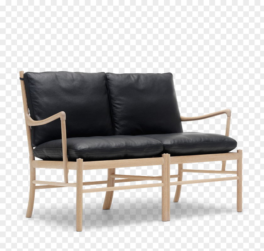 Sofa Side Couch Carl Hansen & Søn Chair Furniture Design PNG