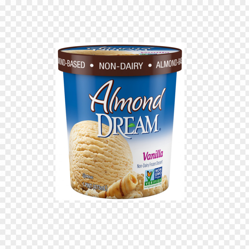 Vanilla Ice Cream Cappuccino Fudge Almond Milk PNG