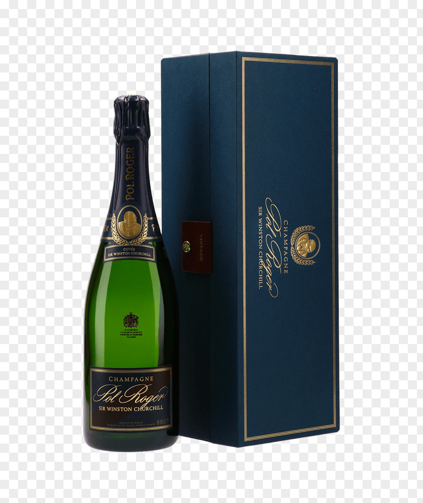 Winston-churchill Champagne Wine Millesima Pol Roger Cuvée PNG