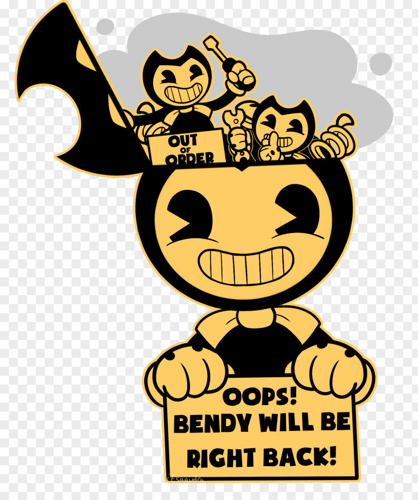 Bendy And The Ink Machine DeviantArt Clip Art PNG