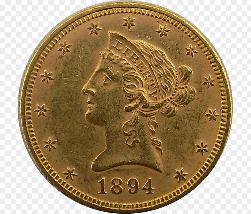 Coin Gold Krugerrand Bullion PNG