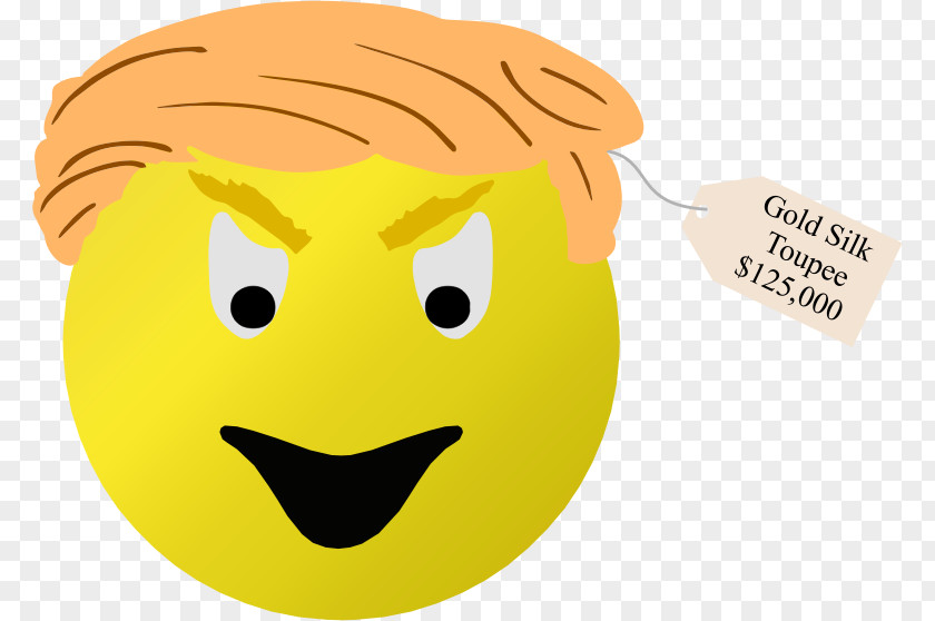 Donald Trump Smiley Emoticon Clip Art PNG