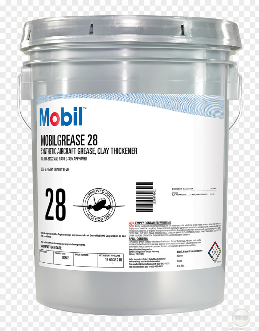 Oil Mobil 1 Synthetic Lubricant Grease PNG