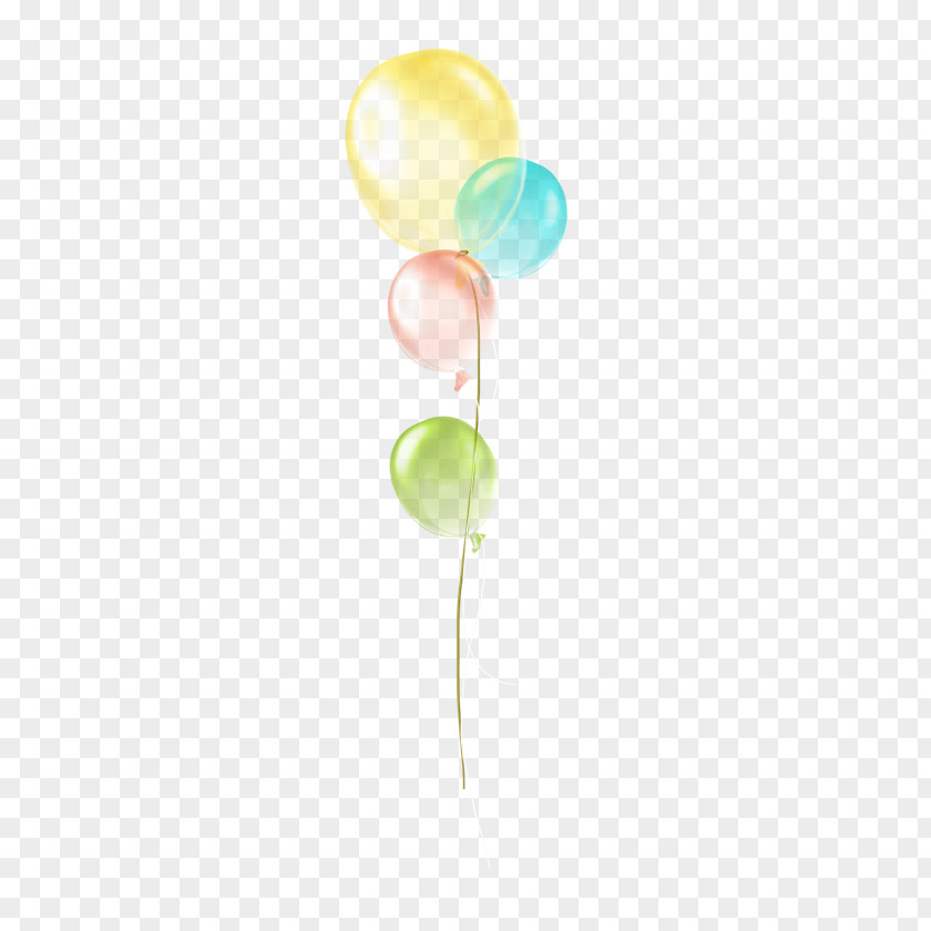 Pink Yellow And Blue Balloons Balloon PNG