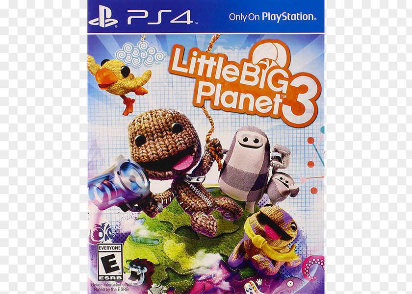 Playstation LittleBigPlanet 3 PlayStation 4 Video Game PNG