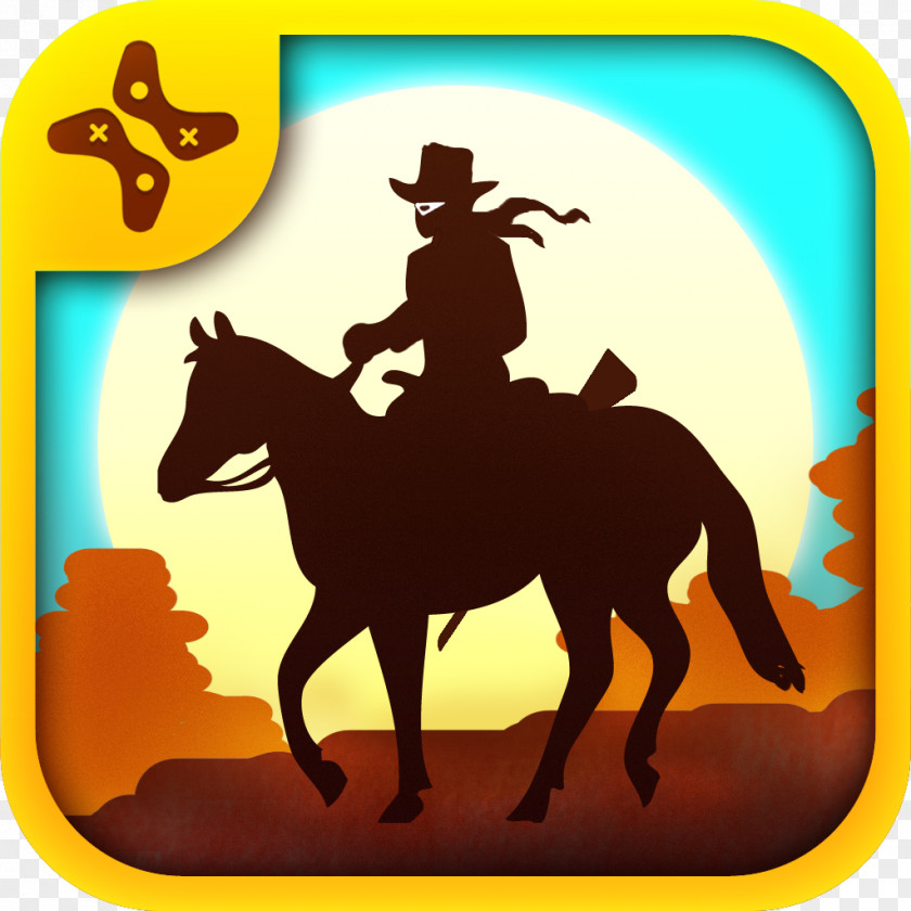 Wild West Horse Racing Video Game PNG