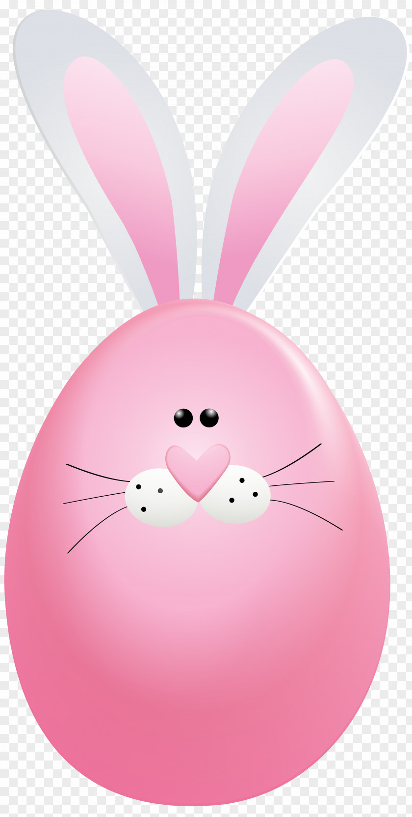 Easter Egg Bunny Clip Art Image Rabbit Cartoon Heart PNG