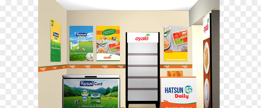 Electronic Visual Display Hatsun Agro Products Milk Retail Brand PNG