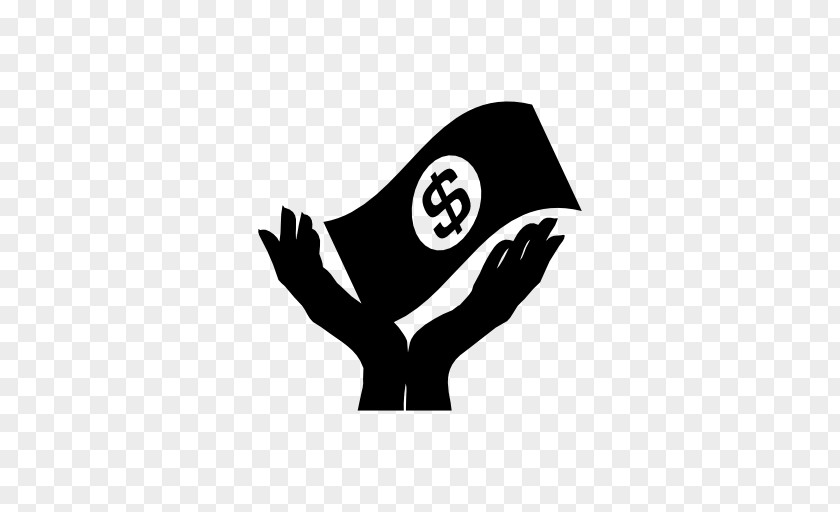 Hand Money Cash Logo PNG