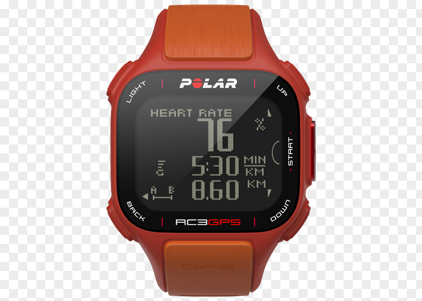Heart Rate Sensor Sports GPS Navigation Systems Polar RC3 Electro Activity Monitors Monitor PNG