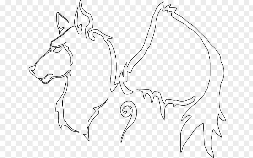 Mustang Halter Pack Animal Rein Sketch PNG