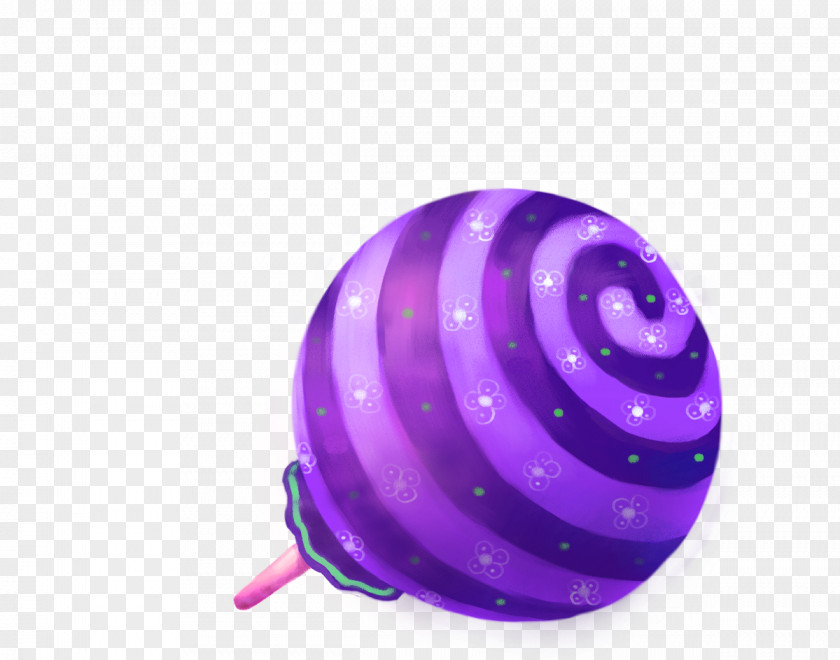 Purple Simple Candy Decoration Pattern Lollipop Song PNG