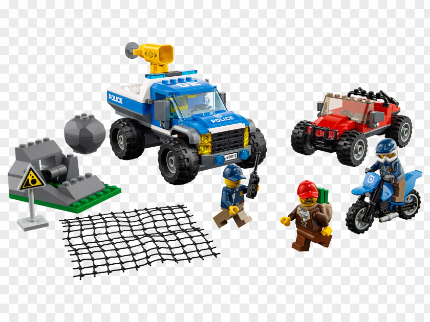 Toy LEGO 60172 City Dirt Road Pursuit 60174 Mountain Police Headquarters City: Fugitives, Ages: 5-12 (60171) PNG
