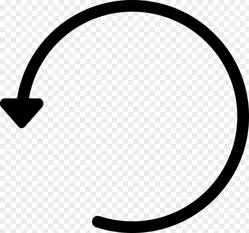 Magnifying Glass Arrow Circle Clockwise Symbol PNG