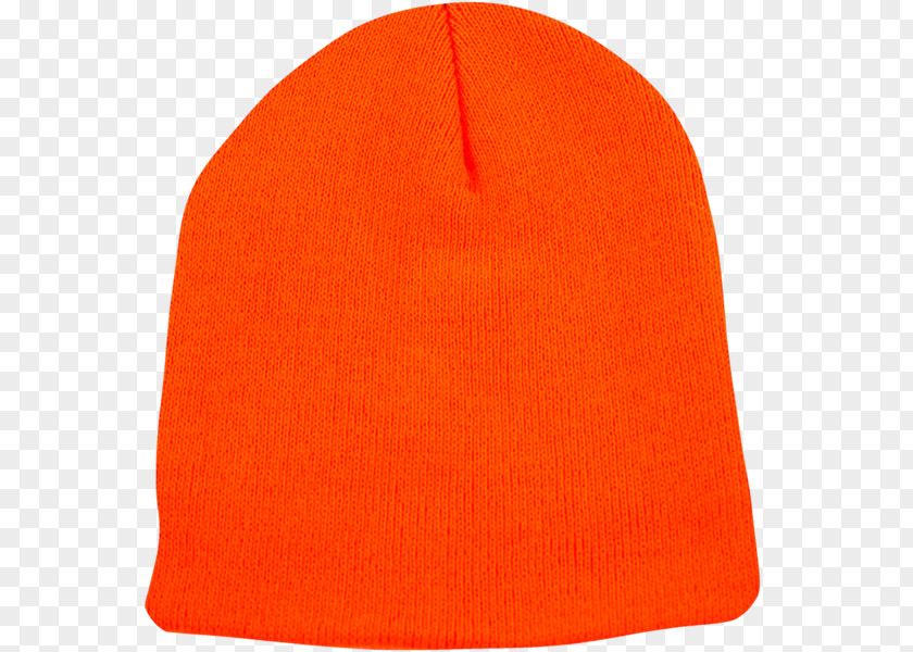 Safety Orange Beanie Knit Cap Workwear Clothing PNG