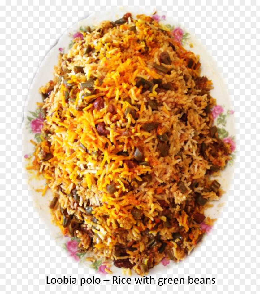 1 Plat Of Rice Vegetarian Cuisine Iranian Tahdig Middle Eastern Jollof PNG