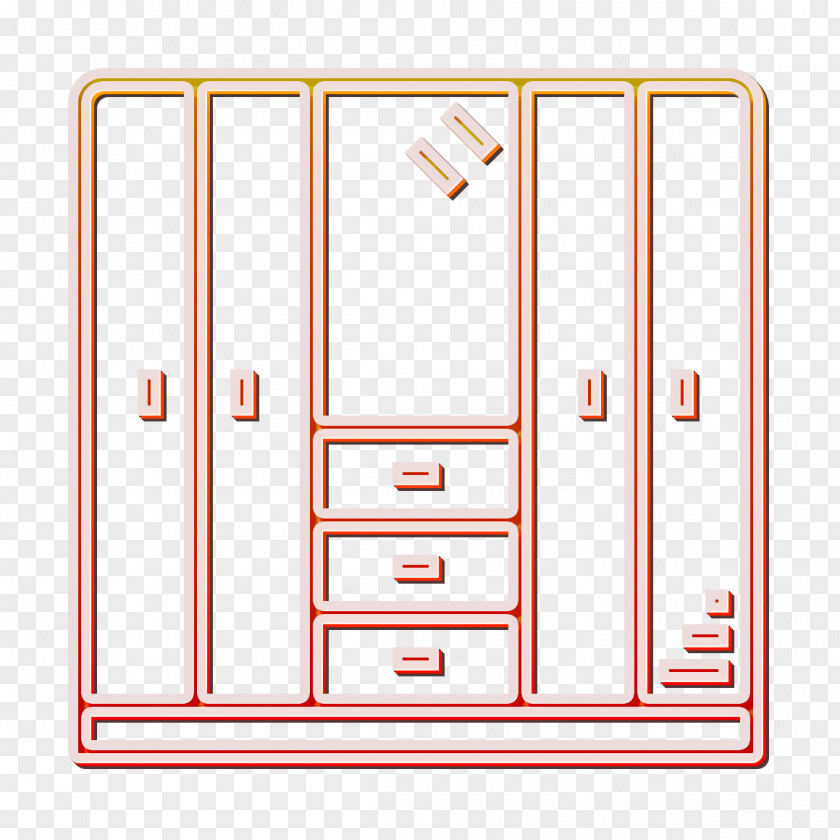 Home Equipment Icon Wardrobe Cupboard PNG