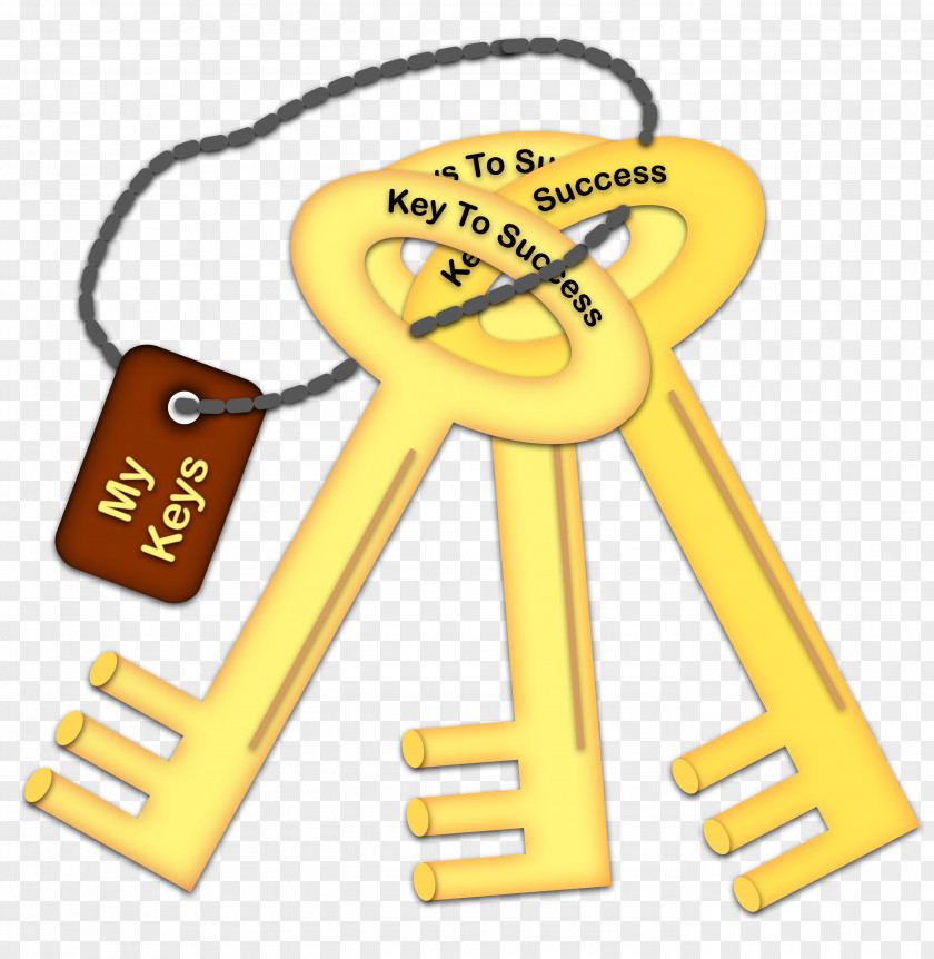 Key Padlock Cartoon Clip Art PNG