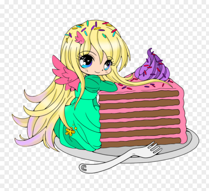 Rainbow Cake Legendary Creature Clip Art PNG