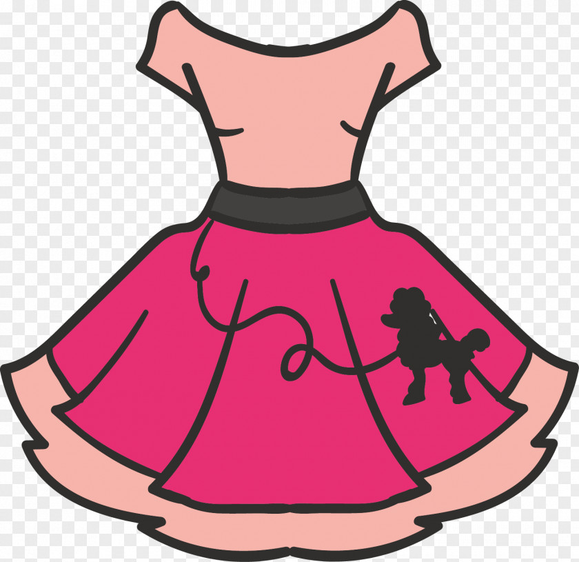 Red Dress Material Clothing Clip Art PNG