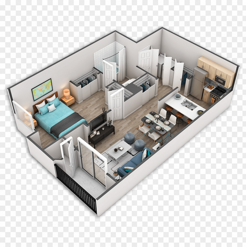 Apartment Floor Plan Square Foot Richardson Moses Lake PNG