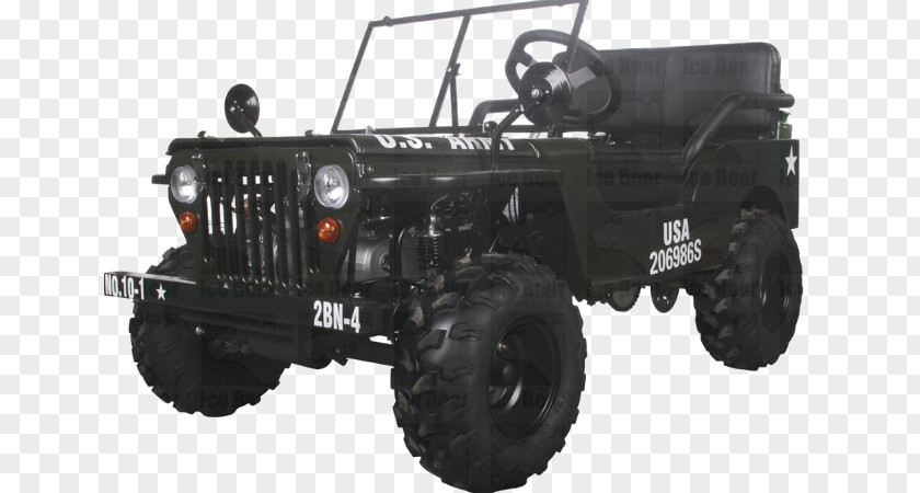Army Jeep Willys Truck MINI Cooper MB Go-kart PNG