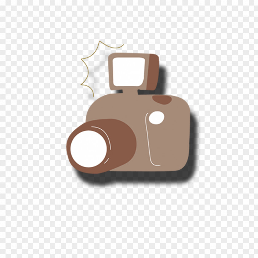 Cartoon Vintage Camera PNG