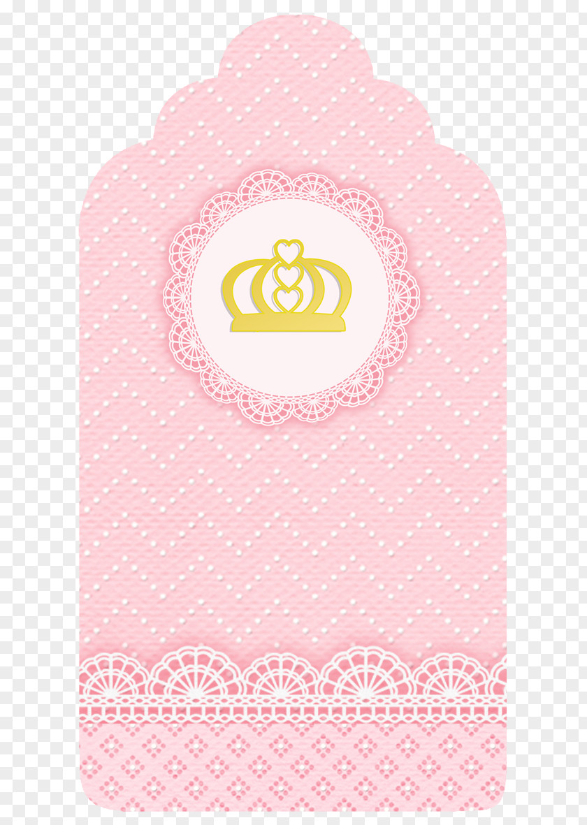 Gift Tag Prince Party Convite PNG
